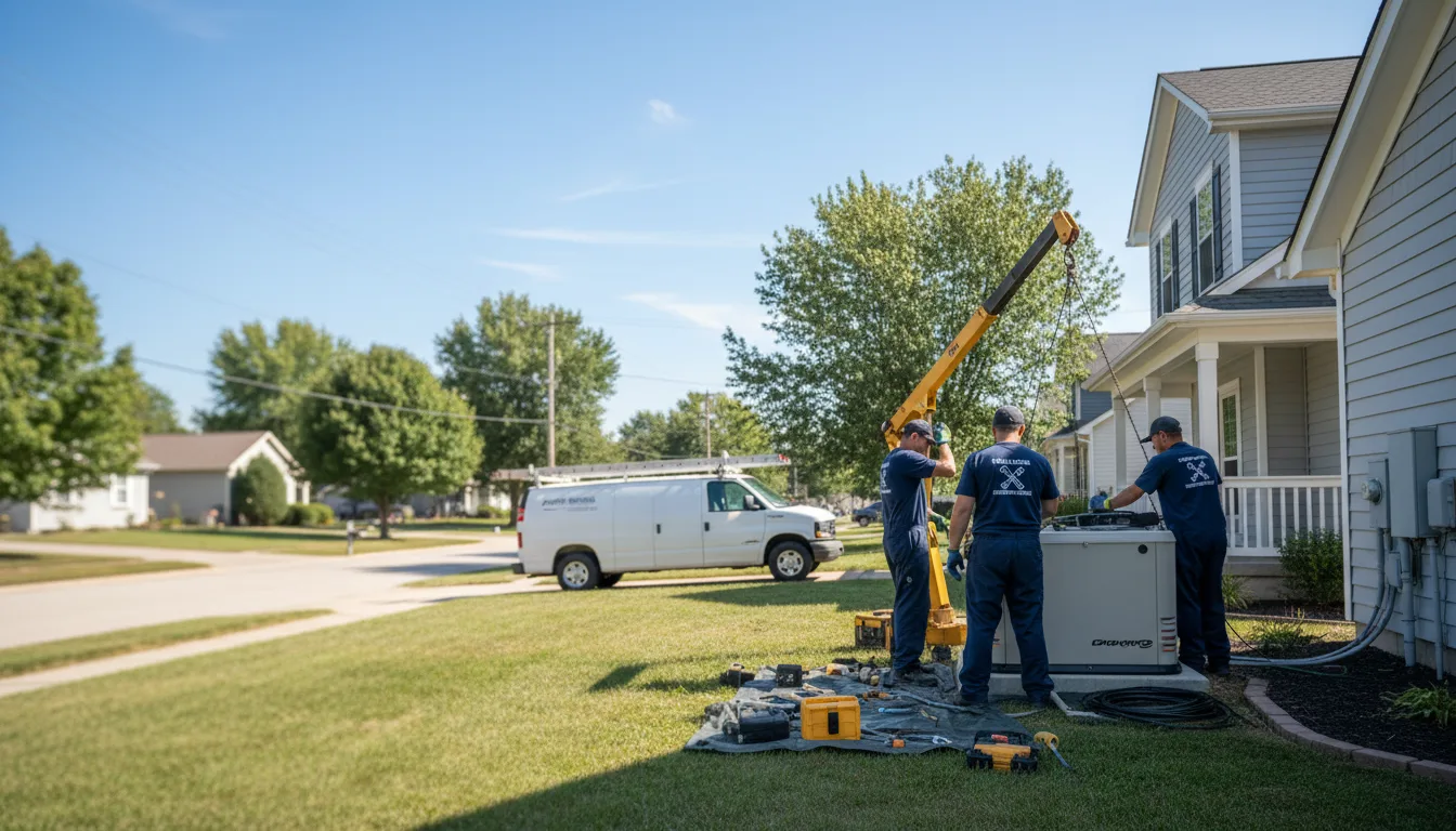 Generator Installation in Wellington, IL near me